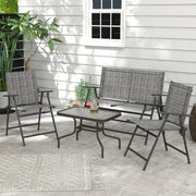 Image of an Outsunny Outdoor Patio Conversation Set