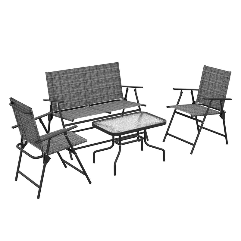 Image of an Outsunny Outdoor Patio Conversation Set