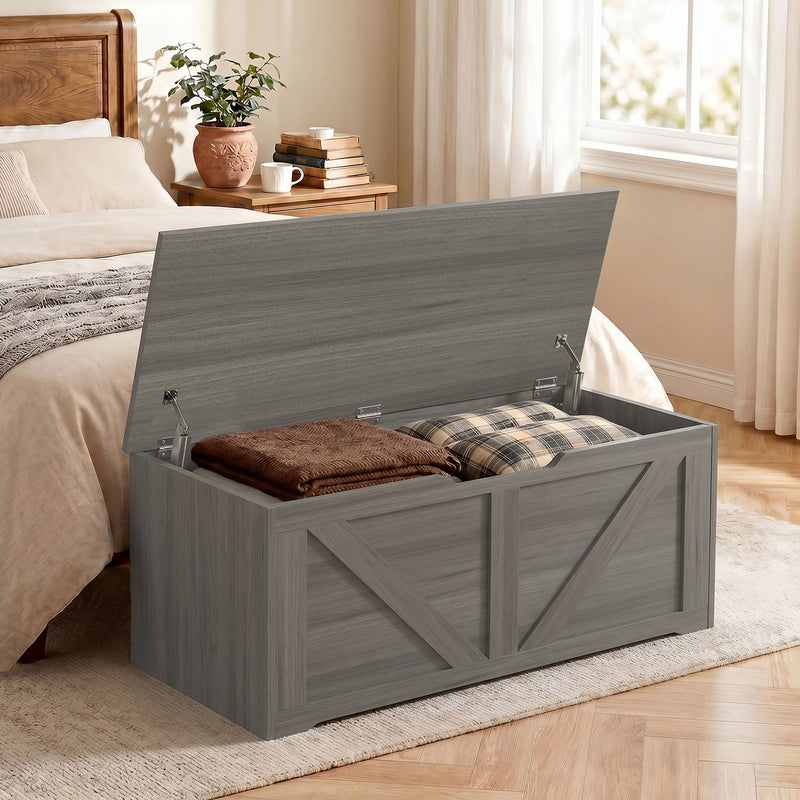Storage bench 127L - Dark Grey