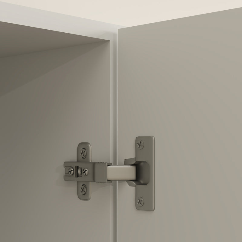 White Freestanding Kitchen Pantry Storage Cabinet With Shelves by HOMCOM