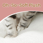 Modern Cat Tree Tower with Three Perches and Cosy Cat Cave for Indoor Cats by Feandrea