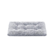 Feandrea Large Grey Ombre Fluffy Dog Bed for Medium to Large Breeds Comfortable and Cosy