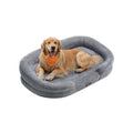 Orthopaedic Dog Sofa Bed Large Light Grey Supportive and Comfy Lounger by Feandrea