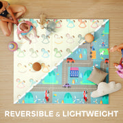 AIYAPLAY Foldable Double-Sided Baby Play Mat, for Toddlers, Bedrooms, Nurseries, Playrooms AOSOM