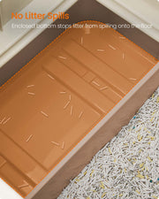 Close-up of the top entry opening and non-slip lid surface