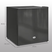 35L Compact Mini Freezer With Adjustable Temperature Ideal For Small Spaces Black