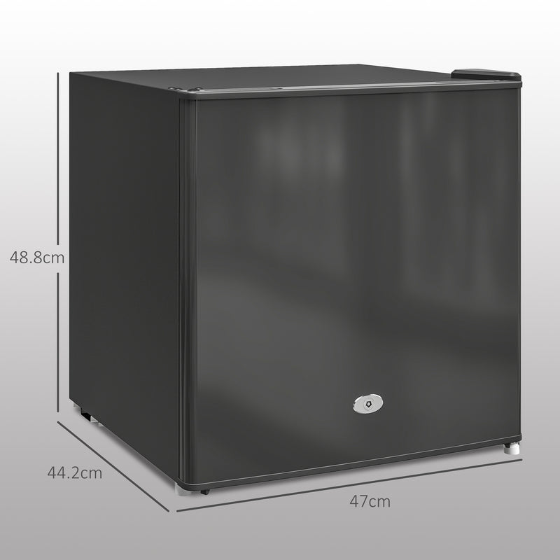 35L Compact Mini Freezer With Adjustable Temperature Ideal For Small Spaces Black