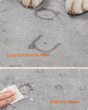 Large Reusable Dog Training Pads 2 Pack 122 x 91 cm Washable and Absorbent Grey by Feandrea