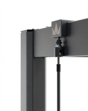 Pure 4x3m louvred roof pergola with solar LED lighting