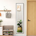 Full Length Mirror with Adjustable LED Light Grey by HOMCOM