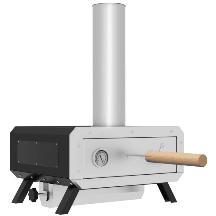 Pellet Fired Pizza Oven with 12" / 30cm Rotating Pizza Stone