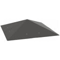 Grey 3m x 3m Gazebo Canopy Replacement Cover Water Resistant with UPF30+ by Outsunny