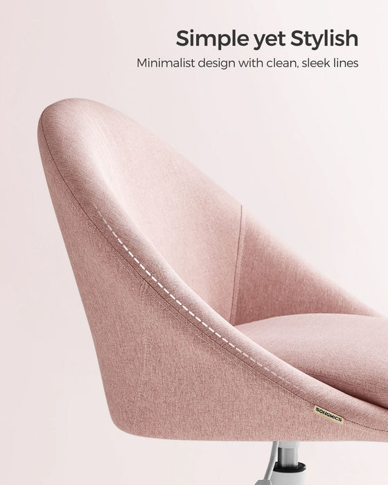 Pink Desk Chair With Wheels