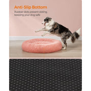 Pink Fluffy Dog Bed by Feandrea