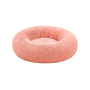 Pink Fluffy Dog Bed by Feandrea