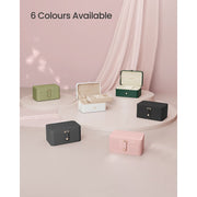 Image of a Pink Travel Jewelry Case