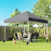 Pop Up Garden Gazebo with UPF50+ Plus Sun Protection and Easy to Setup, 3 x 3 m Outsunny