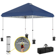 Pop Up Garden Gazebo with UPF50+ Plus Sun Protection and Easy to Setup, 3 x 3 m Outsunny
