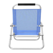 Folding beach chair with 4-position Adjustable Backrest aluminium frame by SONGMICS Songmics