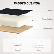 Ergonomic Mesh Office Chair With Lumbar Support and Flip Up Arms for Home or Office Black