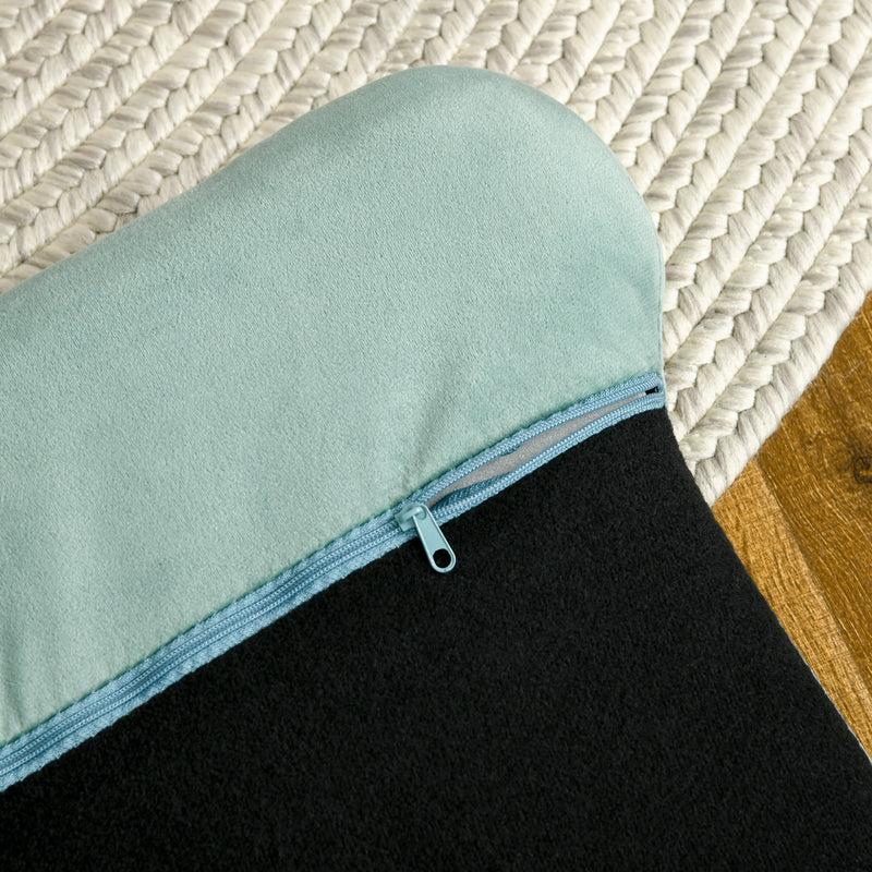 Raised Dog Sofa Bed for Medium and Large Dogs with Cushion Support for Comfort Green