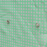 4 Tier Mini Greenhouse with Roll Up Door and Shelves for Indoor Outdoor Use Green