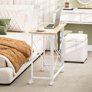 120cm Computer Desk With Power Outlets Drawers And Storage Shelves For Home Office