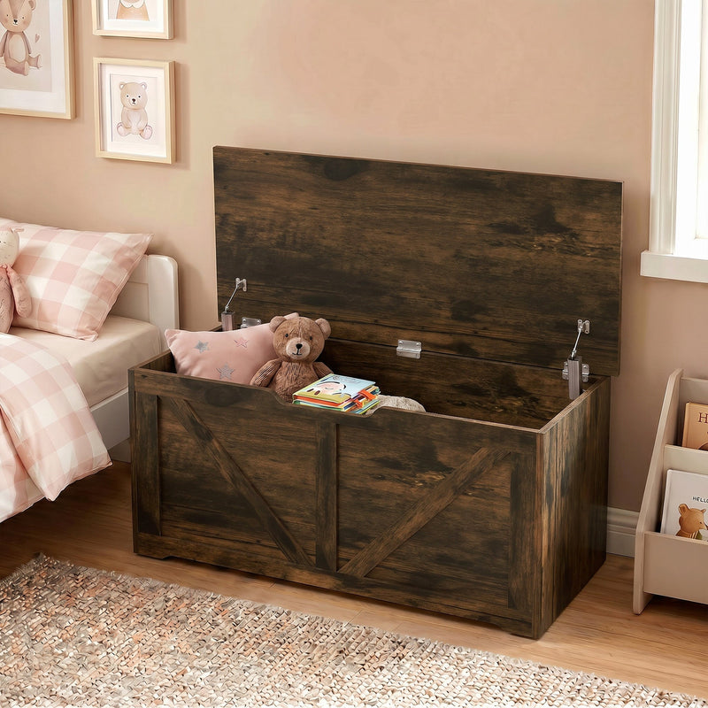Storage bench 127L - Brown
