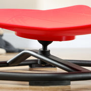 AIYAPLAY Sensory Spinning Chair for Kids, for Coordination, Balance, Red AOSOM