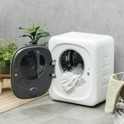 4kg Vented Tumble Dryer 800W Compact Front Load with Smart Mode White by HOMCOM AOSOM