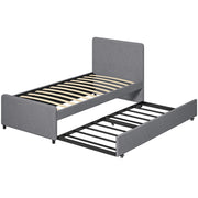 Pull-out guest bed frame - Dark Grey