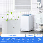 Portable 10L Dehumidifier with Air Purifier and 24H Timer for Home and Laundry Use, White
