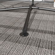 Black Heavy Duty Hammock Chair Stand With Chain For Indoor And Outdoor Hanging Use