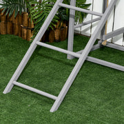 Wooden Chicken Coop with Swing Set for 3 to 4 Hens Promotes Activity and Comfort, Grey