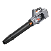 Cordless Leaf Blower for Quiet Garden and Patio Cleaning Lightweight Light Grey AOSOM