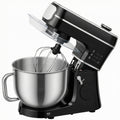 Stand Mixer for Easy Family Baking with Large 6L Bowl and 11 Speeds Black AOSOM