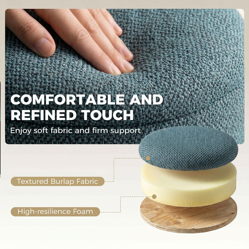 Storage ottoman - Blue