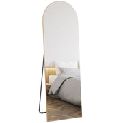 Gold Arched Full Length Mirror 150cm Elegant Home Decor by HOMCOM