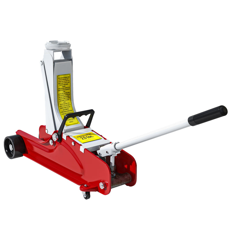 Hydraulic Trolley Jack for Easy Home Car and SUV Maintenance 2.5 Ton Red