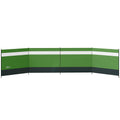 Beach Windbreaker for Family Shelter with Transparent Panel and Carry Bag Army Green