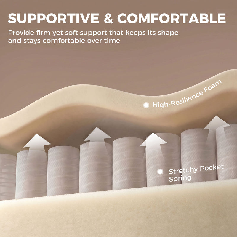 Rocking Chair for Relaxing with Soft Teddy Fleece and Supportive Foam