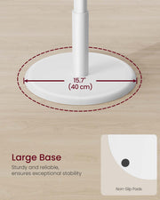 Solid Wood Coat Stand with 8 Hooks for Hallway and Entryway Storage by Vasagle