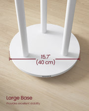 Freestanding Coat Rack Stand with Storage Shelves and Hooks for Hallway by Vasagle