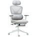 Grey Ergonomic Adjustable Swivel Office Chair with Padded Seat and Lumbar Support by HOMCOM