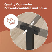 Single Metal Bed Frame for 190 x 90 cm Mattress Strong Durable Steel Base by Vasagle