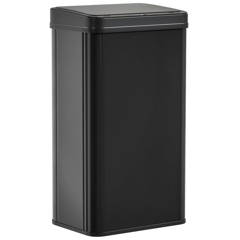 Sensor Kitchen Bin 50L Touch-Free Motion Sensor for Hygienic Waste Disposal Black Homcom