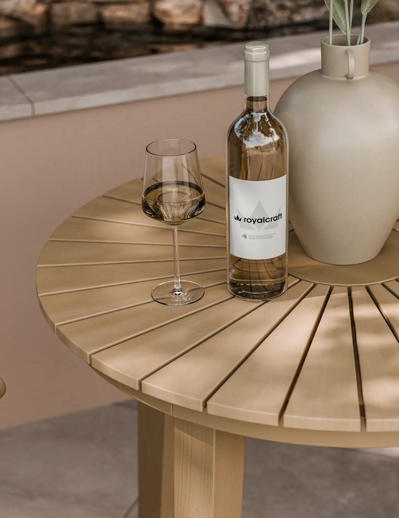 Roma sunray bistro set with Eden Night chairs