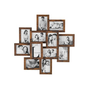 Wall Collage Photo Frame Set for 12 Pictures Decorative Multi Frame Display by Songmics