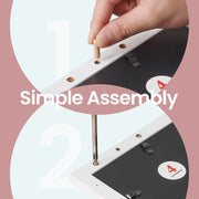 12 Opening Photo Collage Frame for Wall Display with Glass Front Holds 4x6 Photos by Songmics