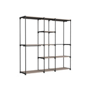 Freestanding Fabric Wardrobe with Shelves Portable Closet Storage Organizer by Songmics